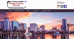 Desktop Screenshot of pressurecleaningorlando.com